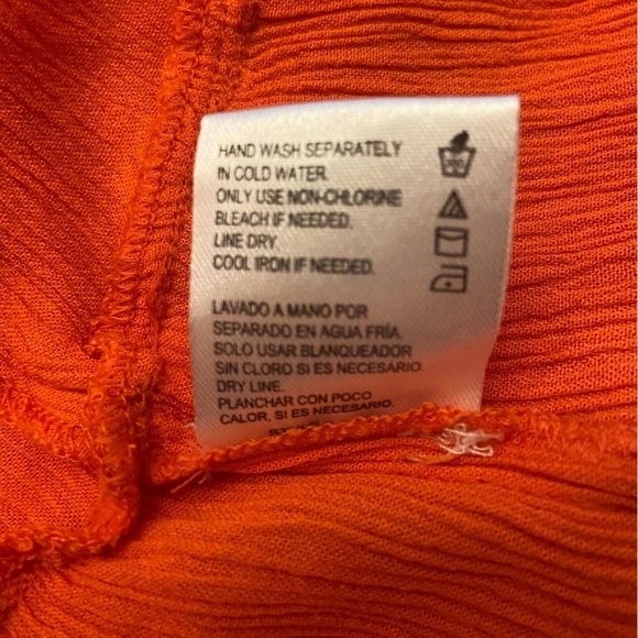 Patrons of Peace Boho Coral Tunic Dress Size Small - Picture 3 of 9